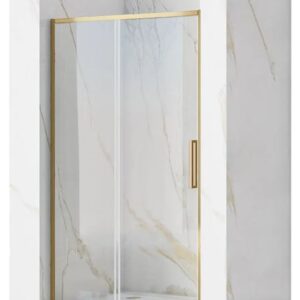 REA DRZWI PRYSZNICOWE RAPID SLIDE BRUSH GOLD 160 REA-K9381