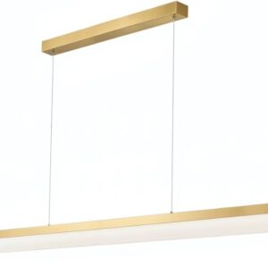 REA LAMPA WISZĄCA LED 200cm ZŁOTA SZCZOTKOWANA 5906366009433