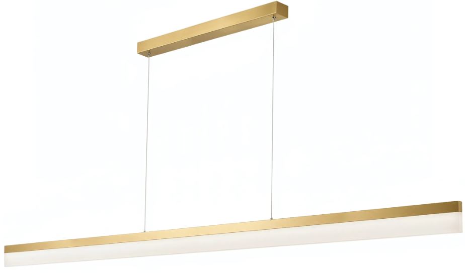 REA LAMPA WISZĄCA LED 200cm ZŁOTA SZCZOTKOWANA 5906366009433