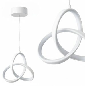 REA LAMPA SUFITOWA WISZĄCA LED BIAŁA 5906366010392