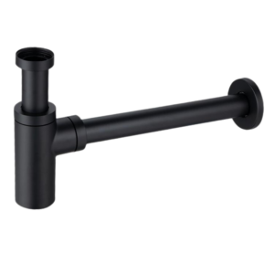 BALNEO Syfon umywalkowy mosiężny okrągły Czarny E0201020110-1