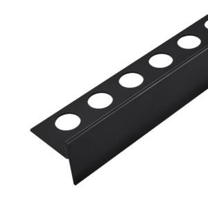 BALNEO Listwa spadkowa podłogowa prawa 120 cm czarna D0101020110-1