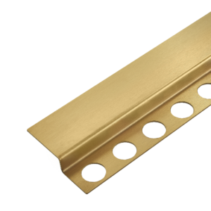 BALNEO Listwa spadkowa podłogowa czołowa 130 cm złota D0101030310-1