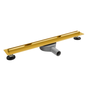 BALNEO Odpływ liniowy ProLine Slim&Low Gold 60 cm