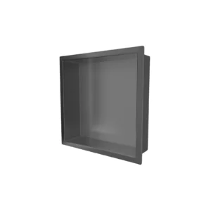 BALNEO Półka wnękowa ONE GUN METAL 30x30x7 cm