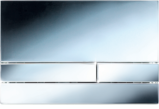 JOMO/WERIT PRZYCISK SPŁUKUJĄCY DO WC EXCLUSIVE 2.0 do SLK/TGA, chrom połysk, 2-ilościowy JOM/102-000000152