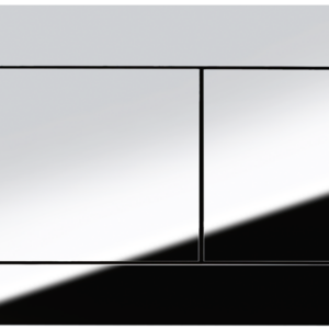 WERIT/ TECEnow – przycisk spłukujący do WC z tworzywa, chrom połysk TECE/9240401