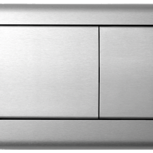 WERIT TECEplanus – przycisk spłukujący do WC z metalu, stal nierdzewna szczotkowana, podwójny TECE/9240320