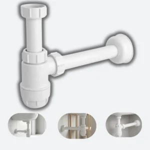 REA Półsyfon umywalkowy butelkowy 1 1/4″ 32 mm do umywalki bidetu klik-klak HC2 MCA-000006