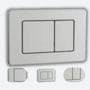 BALNEO Przycisk spłukujący do WC ze stali nierdzewnej szczotkowanej AXO inox F0303080204-1