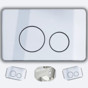 BALNEO Przycisk spłukujący WC chrom OXO dwudzielny do stelaża F0303040203-1