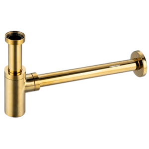 BALNEO Syfon umywalkowy mosiężny okrągły Złoty E0201030110-1