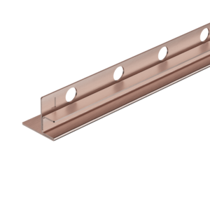 BALNEO Listwa spadkowa do szkła lewa 170 cm miedziana D0101040202-2