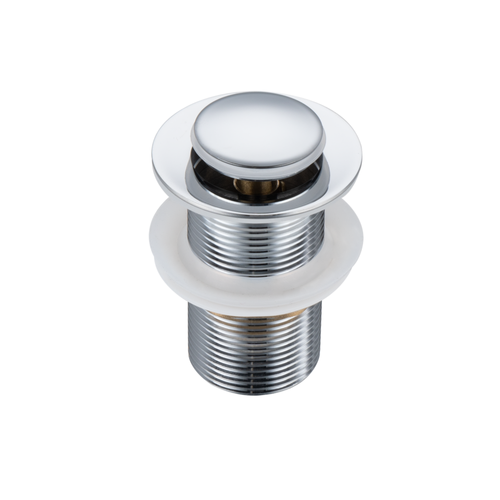 BALNEO Korek umywalkowy mosiężny Klik Klak B bez przelewu Chrom E0101010102-2