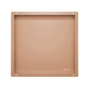 BALNEO WALL-BOX NO RIM – Półka wnękowa bezramkowa COPPER miedziana 30x30x10 cm 5905591098724