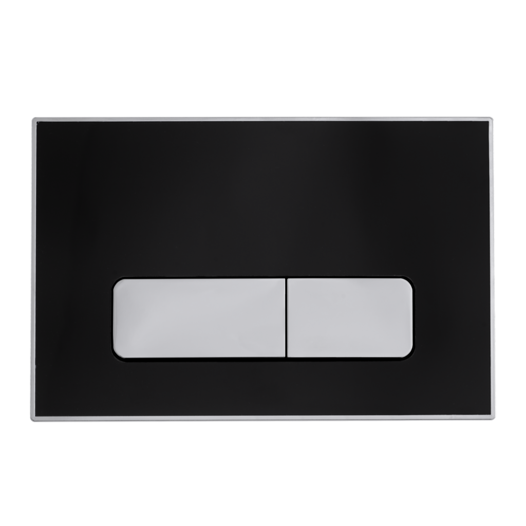 BALNEO Przycisk spłukujący do WC IXO czarny F0303020205-1