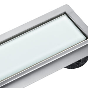 BALNEO G-Drain Next Odpływ liniowy 100 cm ze szklanym panelem Milky 5907699005949