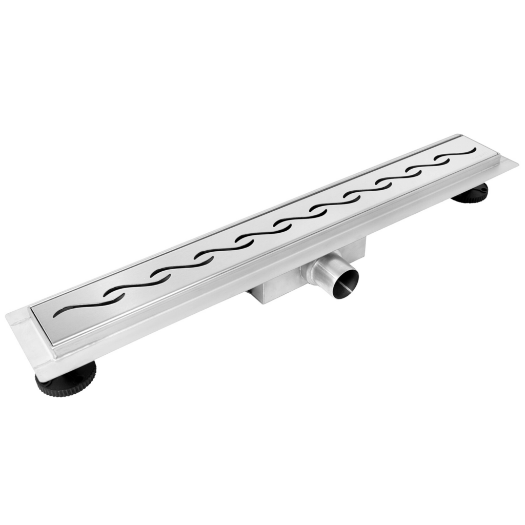 BALNEO Decor Next Wave Odpływ liniowy 70 cm dekoracyjny chrom 5907699005864