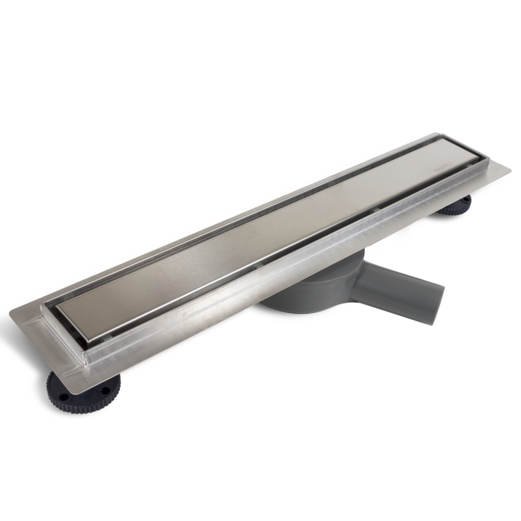 BALNEO 360 Drain 2w1 Odpływ liniowy 80 cm z obrotowym syfonem dwustronny chrom 5907699005468