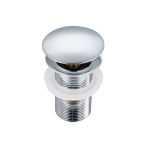 BALNEO Korek umywalkowy mosiężny Klik Klak A bez przelewu Chrom E0101010102-1