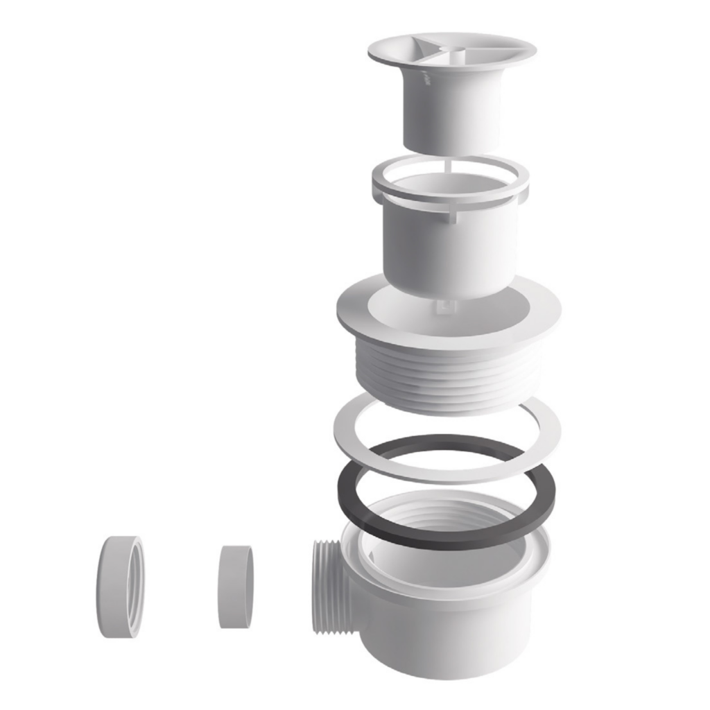 BALNEO Stone Tray – Syfon do brodzika 87 mm STSYPHON87