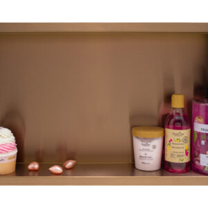 BALNEO WALL-BOX ONE Copper – Półka pojedyncza miedziana 60x30x7 cm 5903943983483