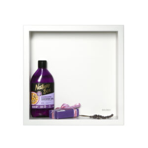 BALNEO WALL-BOX ONE White – Półka łazienkowa pojedyncza biała 30x30x10 cm 5903943983193