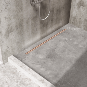 BALNEO Odpływ liniowy Slim&Low ProLine Copper 70 cm miedziany