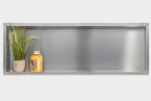 BALNEO WALL-BOX NO RIM – Półka wnękowa bezramkowa INOX 90x30x10 cm 5903943983636