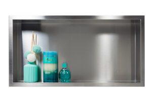 BALNEO WALL-BOX ONE – Półka łazienkowa wnękowa INOX 60x30x10 cm 5903943983032