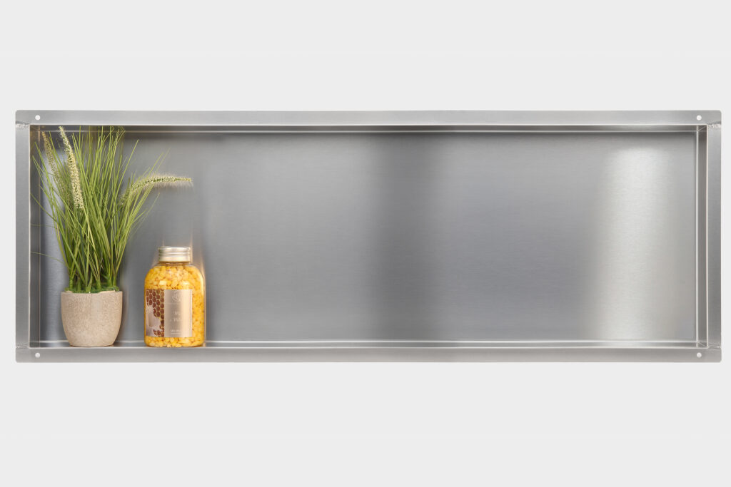 BALNEO WALL-BOX NO RIM – Półka wnękowa bezramkowa INOX 90x30x7 cm 5903943983629