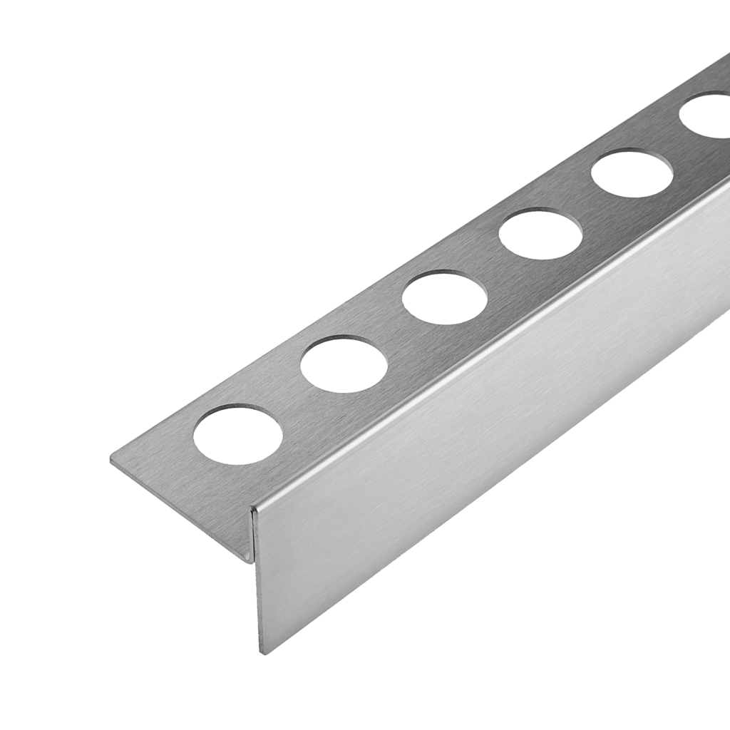 BALNEO Listwa spadkowa podłogowa prawa 120 cm inox D0101010110-1