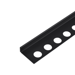 BALNEO Listwa spadkowa podłogowa lewa 120 cm czarna D0101020210-1