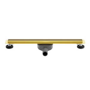 BALNEO Odpływ liniowy ProLine Mirror Gold 80 cm złoty lustrzany