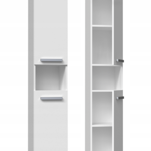 Słupek łazienkowy Nel I BIAŁY