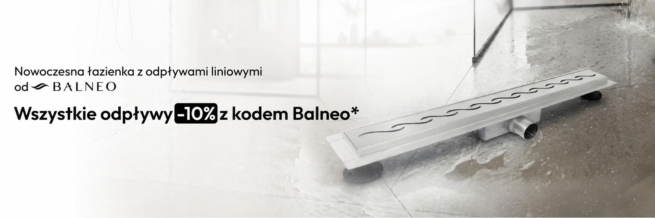 Odpływy Balneo