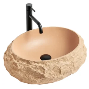 REA Umywalka nablatowa Rea Mika Light Terracotta REA-U7348