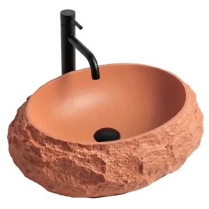 REA Umywalka nablatowa Rea Mika Terracotta REA-U7349