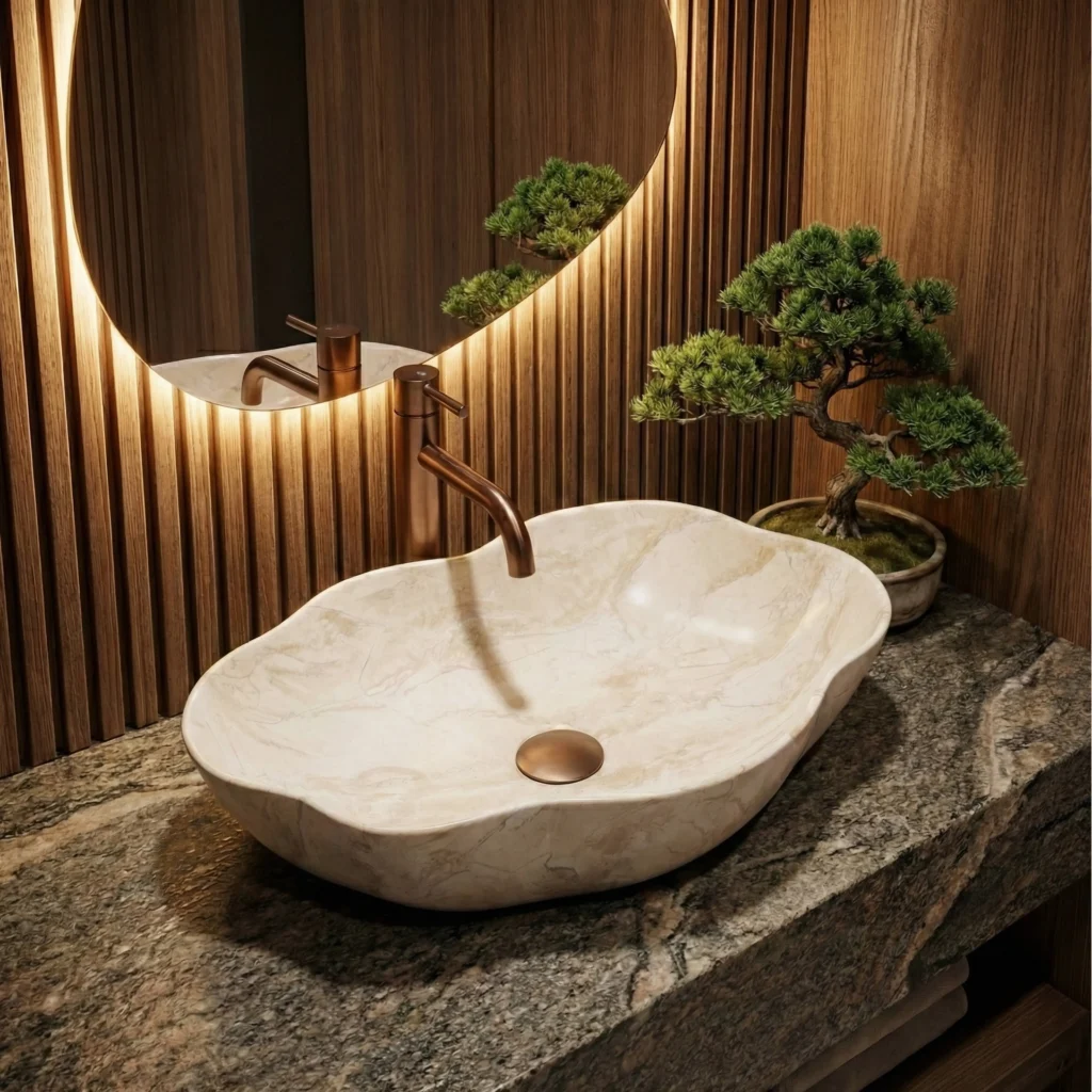 REA Umywalka nablatowa Rea Pearl Kallisto REA-U0619