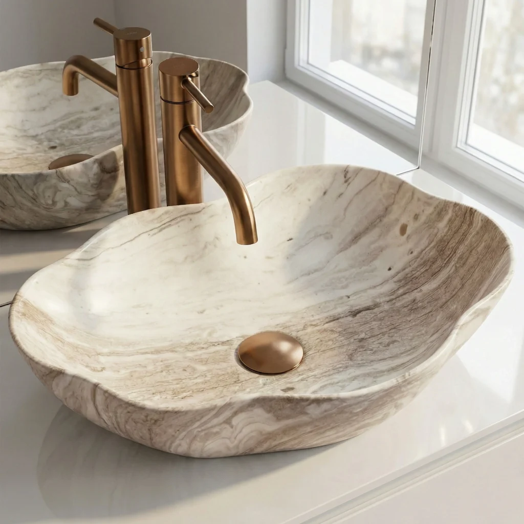 REA Umywalka nablatowa Rea Pearl Saturn REA-U0618