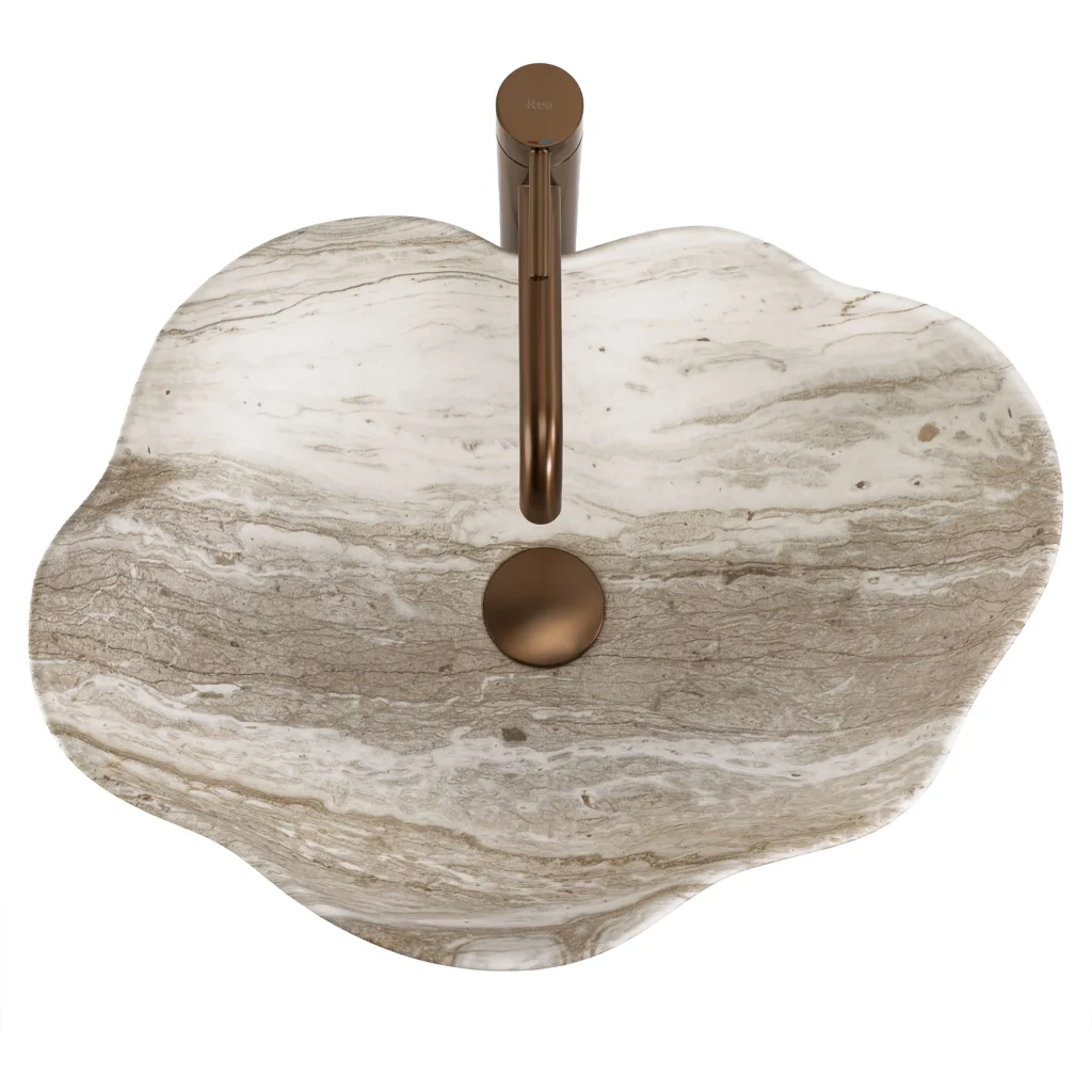 REA Umywalka nablatowa Rea Pearl Saturn REA-U0618