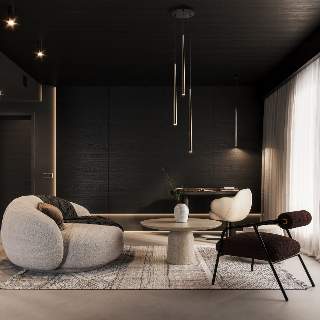 PIANO BLACK GOLD LAMPA WISZACA 1