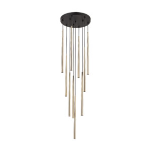 PIANO BLACK GOLD LAMPA WISZACA 10