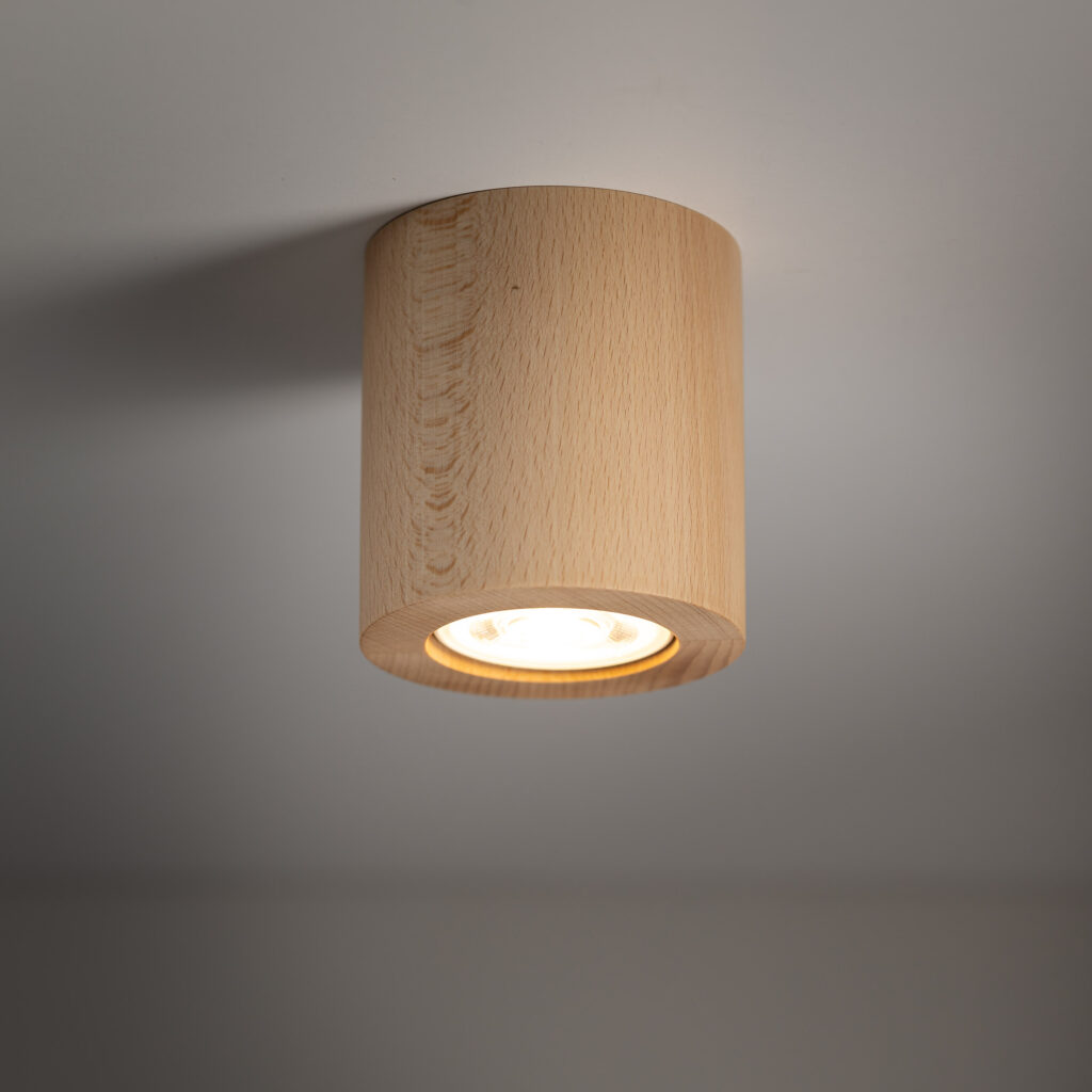 EVE WOOD BUK LAMPA SUFITOWA 1
