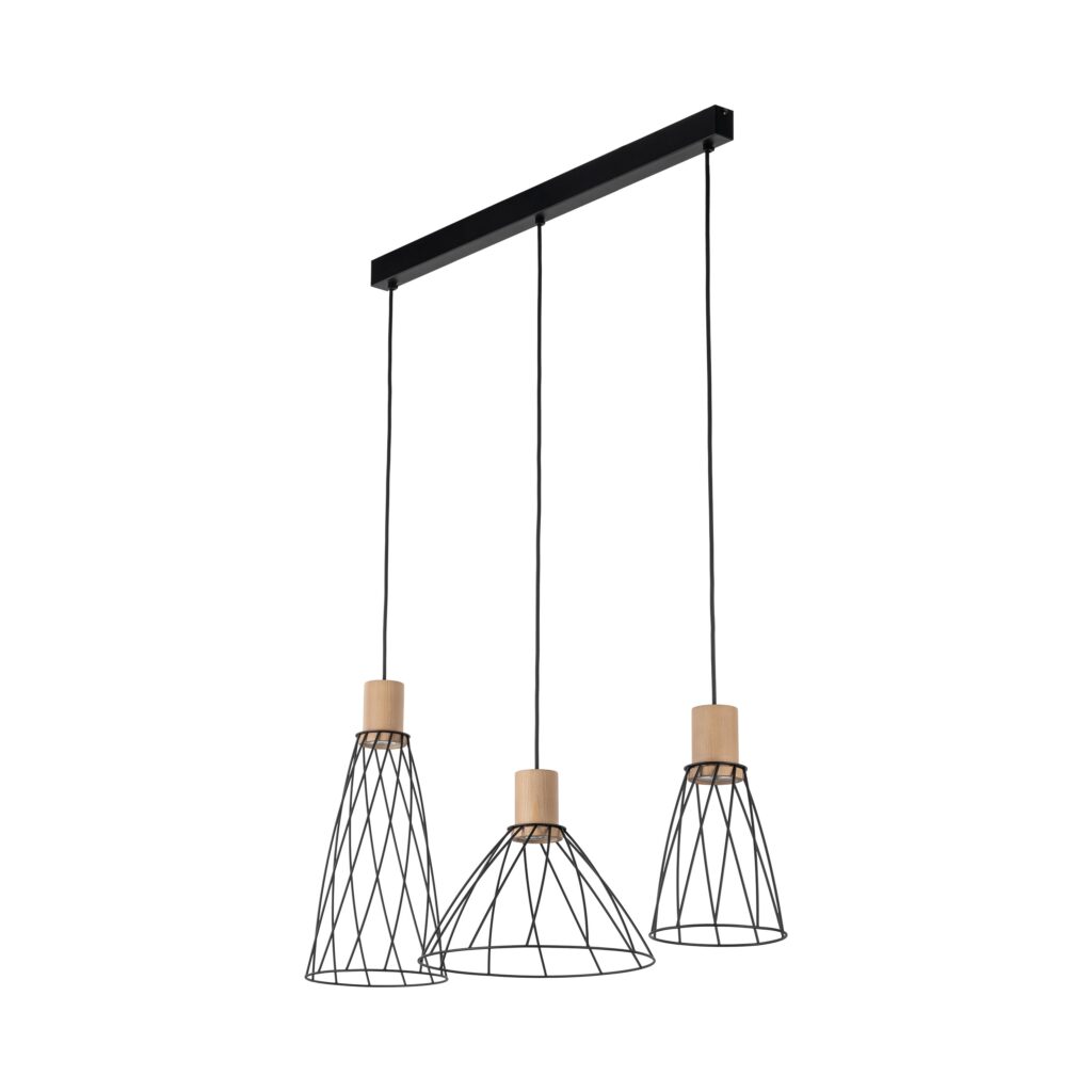 MODESTO WOOD SOSNA LAMPA WISZACA 3