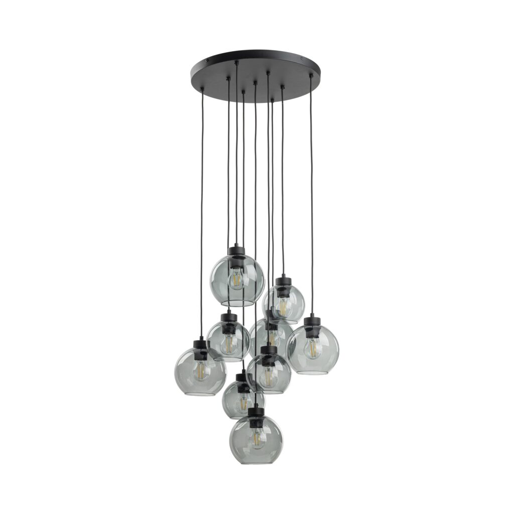 CUBUS GRAPHITE LAMPA WISZĄCA 9 KOŁO