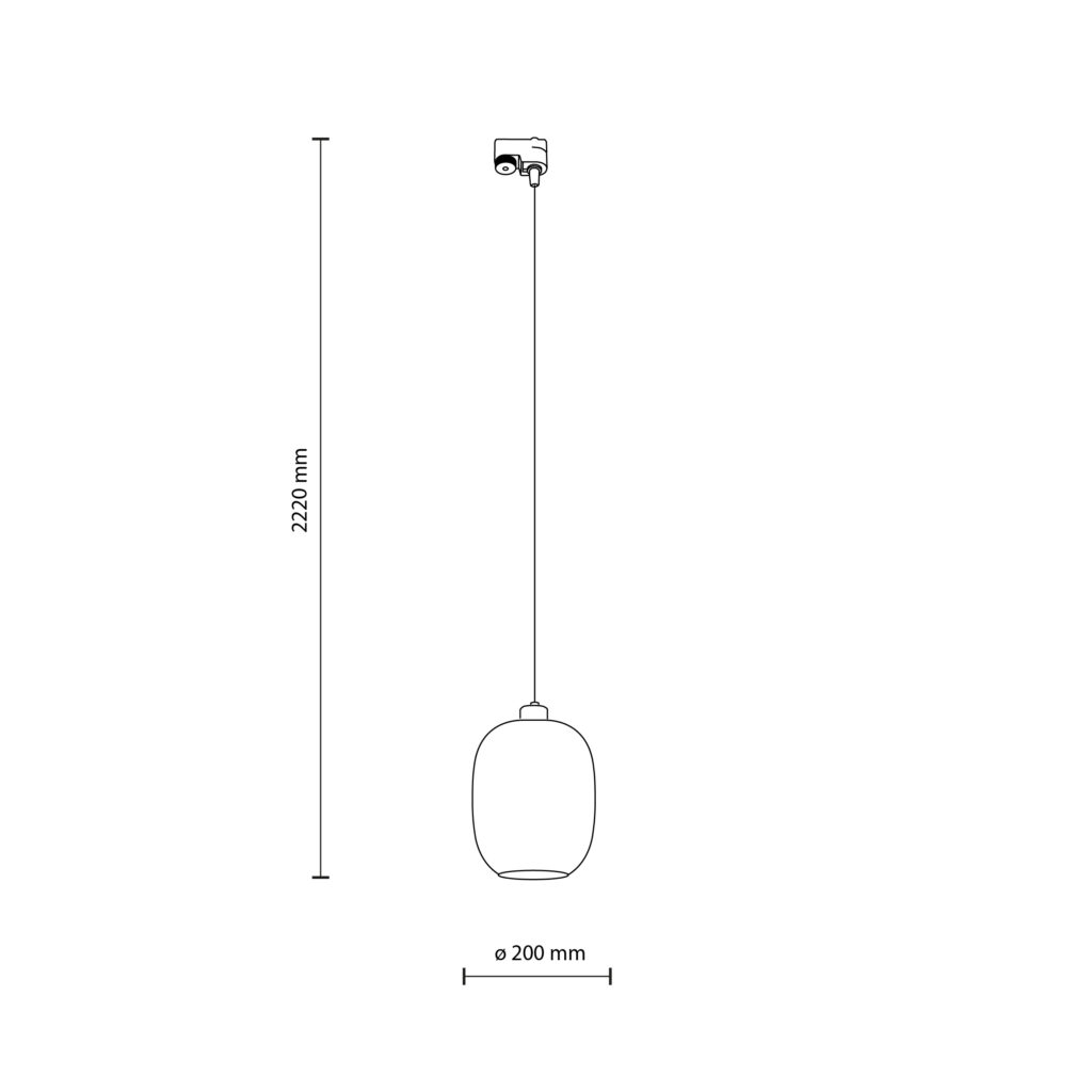TRACER ELIO GRAFIT 1XE27