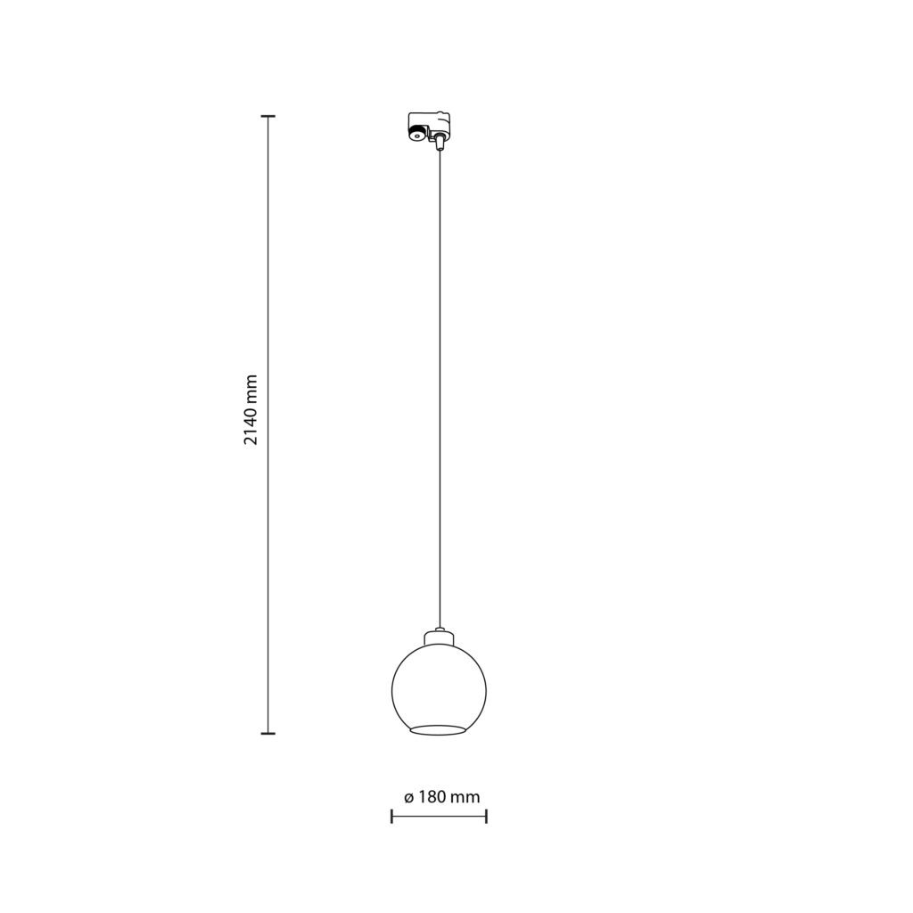 TRACER CUBUS TRANSPARENT 1XE27