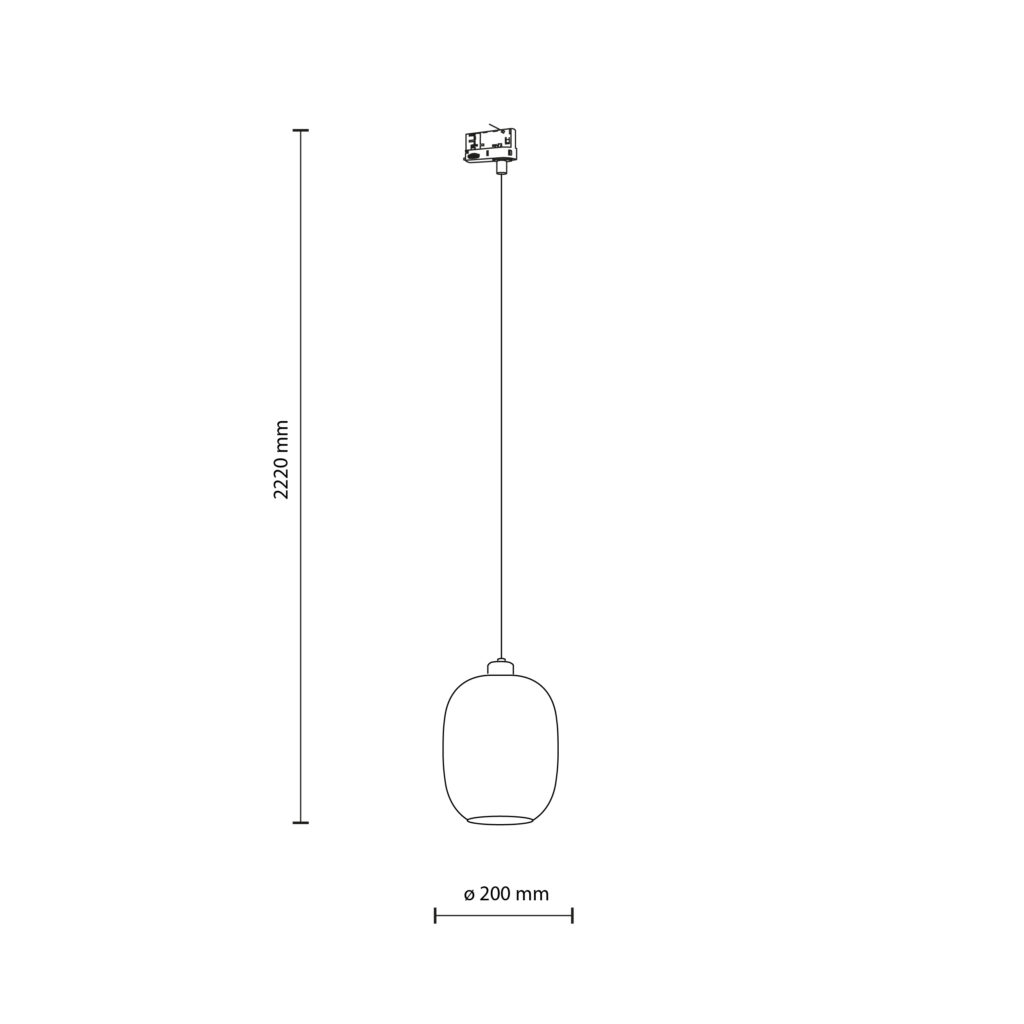 TRACER ELIO TOPAZ TRÓJOBWODOWY 1XE27