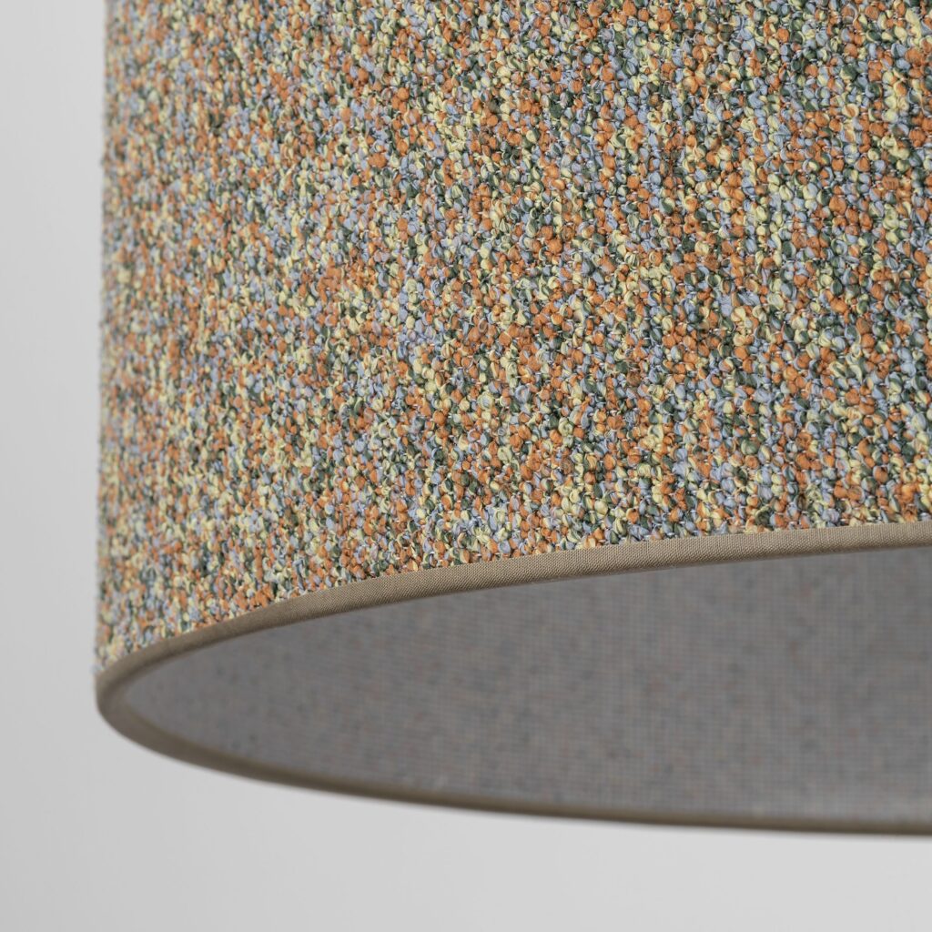 VELLUM BLACK MULTICOLOR LAPA WISZĄCA 1XE27